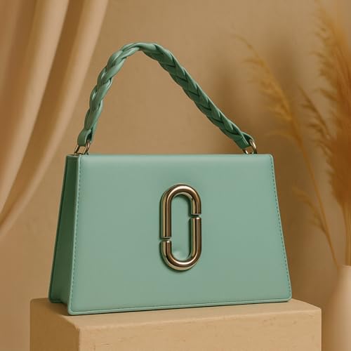 Women’s Handbag & Shoulder Bag – Multi-Color Purse with 3 Spacious Compartments and 2 Pockets Everyday for Work, Travel & Casual Use3