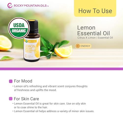 Aceite esencial orgánico de limón 15ml miniatura 7