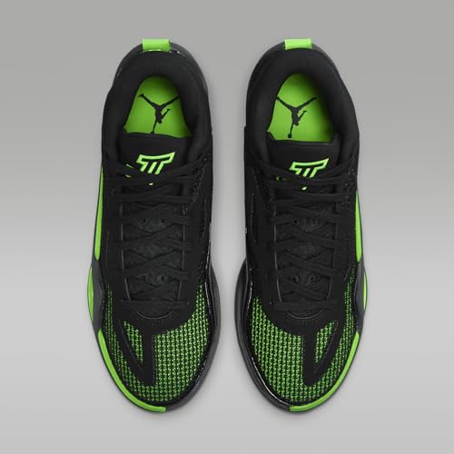 NIKE Tatum 1 Basketball Shoes (DZ3324-003, Black/Anthracite/Green Strike) Size 11.54