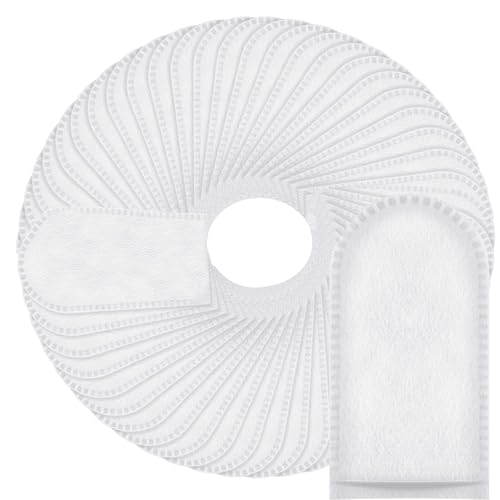 JIYUANCH 100 Pieces Finger Cots Disposable Finger Covers Newborn Baby Diaper Cream Finger Protectors Keeps Fingers and Nails Clean for Home Travel