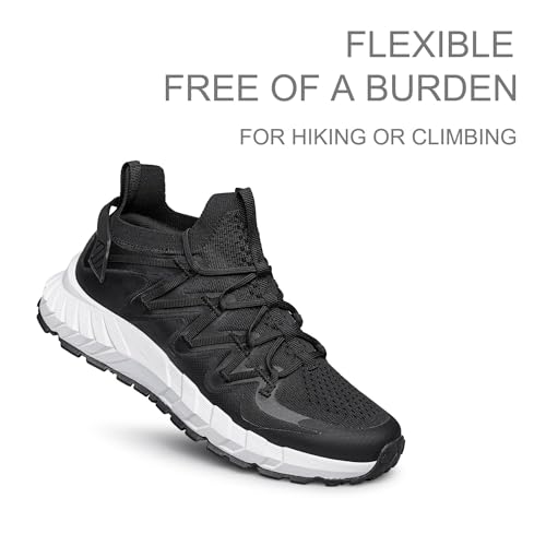 Mens Slip On Walking Running Sneakers Athletic Basketball Tennis Shoes Lightweight Workout Breathable Fashion Sneakers Black Size 93