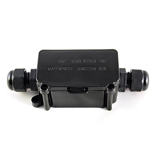 Preisvergleich Produktbild 2-fach Verbindungsbox IP65 Wasserdicht Kabelverbinder Dosenmuffe