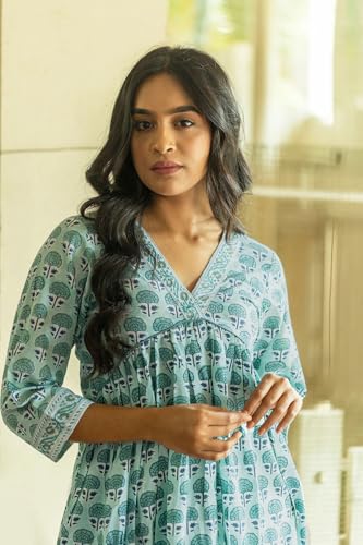 Image of FABNEX kurta set for women | Women Kurti Pant Set (K-Set-1)