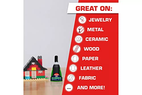 Image of Loctite Super Glue Extra Time Control, Clear, 0.14 fl oz Bottle, 6 Pack - Superglue for Plastic, Wood, Metal, Crafts & Repair, Cyanoacrylate Adhesive Instant Glue