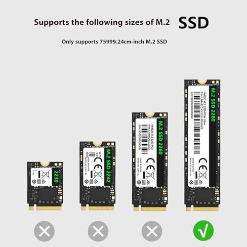 Caja Externa para Disco Sólido USB 3.1 10Gbps Aluminio miniatura 4