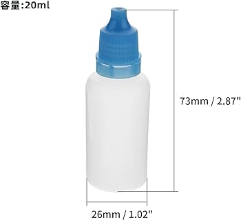 Amazon.co.jp: Heyiarbeit ドロッパーボトル 詰め替え ボトル 20ml