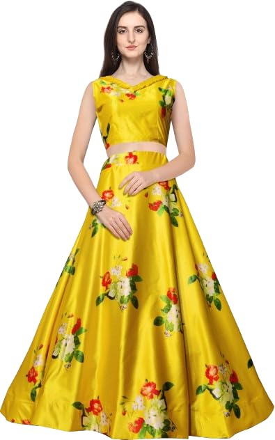 Printed Semi Stitched Lehenga & Crop TopBZ_KZ-CT-CROP_TOP-picture-9