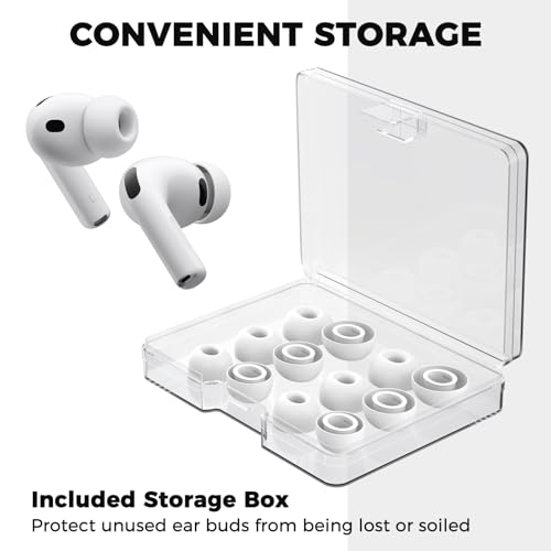 Image of AhaStyle Ear Tips for AirPods Pro 3 (2025) Silicone Ear Covers Accessories