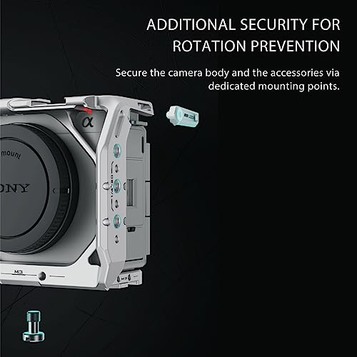 Tilta ZV-E1 Cage,Full Camera Cage Compatible with Sony ZV-E1 with Built-in Handgrip High Compatibility and Lightweight - Image 2