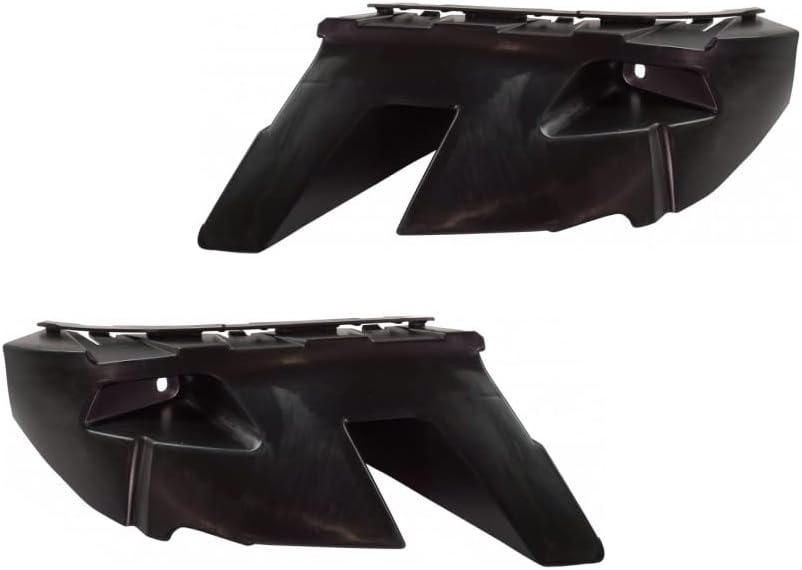 For Ram 1500 2015 2016 Bumper Cover Support Driver and Passenger Side | Pair | Front | Outer | PP Plastic | Replacement For CH1042121, CH1043121 | 68104945AE, 68104944AD