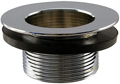 Corps de vidange de baignoire anti fuite à filetage fin 3,5 cm Westbrass en chrome