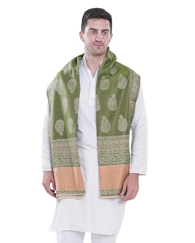 Image of Men's Kashmiri Wool Jamawar Shawl