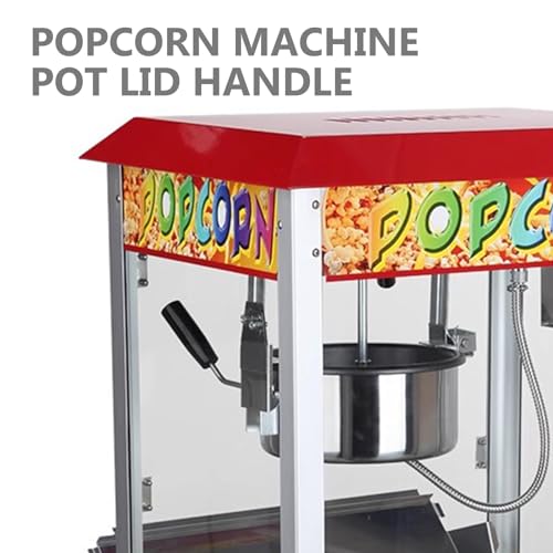 Image of Popcorn Commercial Popcorn Machine Maker Maker Handle Machine Knob Lid Grip Iron Wire Accessories Component Plastic Knob for