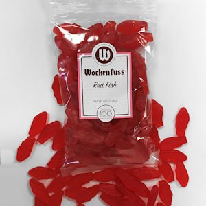 Wockenfuss Candies Mini Fish - Red - 1lb miniatura 2