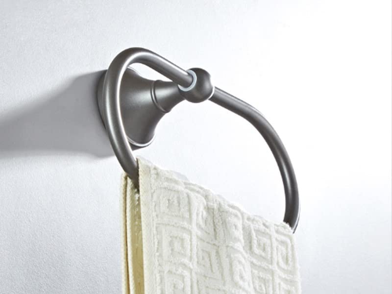 Porte-serviette de bain fixation murale robuste contre le désordre - 6