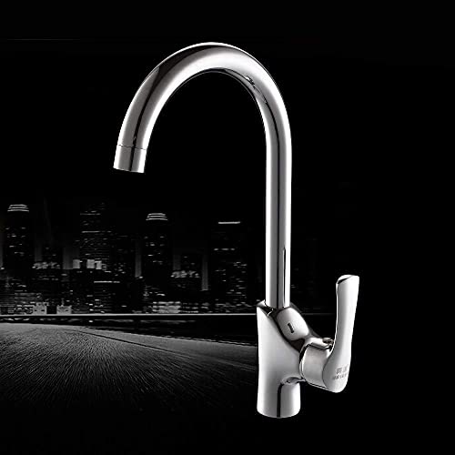 Robinet de cuisine pour évier moderne avec jet d'eau rotatif à 360°