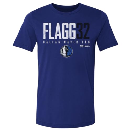 500 LEVEL Cooper Flagg Dallas Mavericks Elite Shirt (Royal Blue Large)