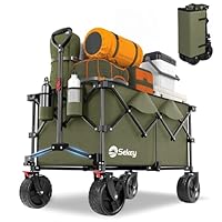 Amazon.co.jp: Sekey キャリーワゴン 大容量200L 高耐荷重200kg 【直径
