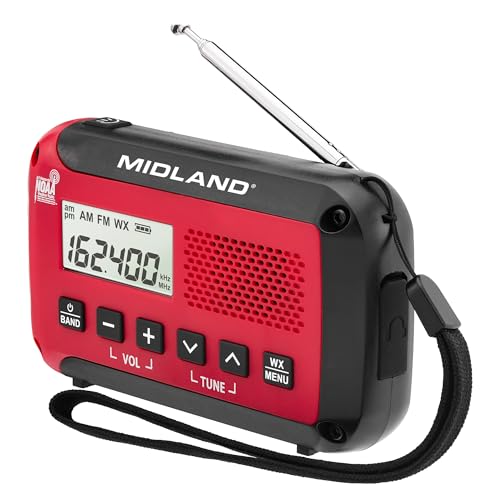 Midland ER10VP Weather Radio with Flashlight