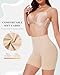 BESTENA Shapewear Shorts,Mid-Waist Body Shaper Shorts Thigh Slimmer, Womens Shapewear Tummy Control,Seamless Shapewear for Under Dresses