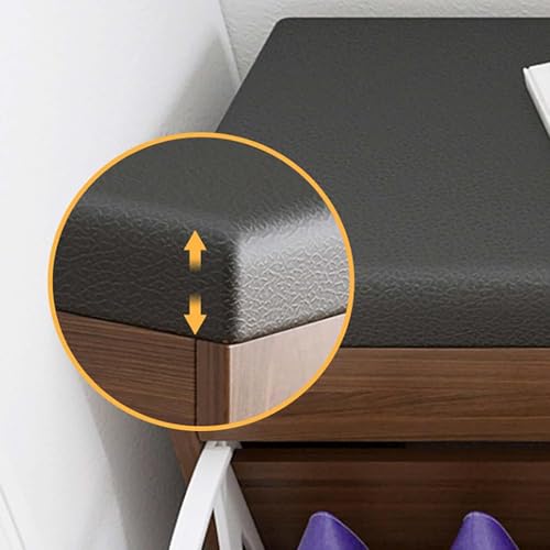 Meuble de rangement à chaussures à 3 niveaux haut de gamme au design moderne et épuré