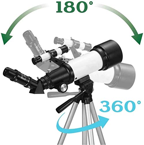 Telescopio refractor astronómico 70mm para principiantes miniatura 6