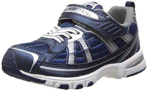 TSUKIHOSHI 3570 Storm Youth Shoe, Navy/Silver - 2 Little Kid (4-8 years)