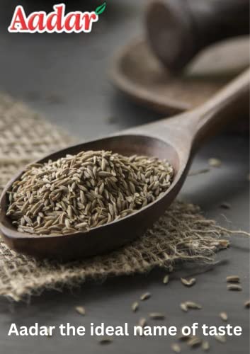 Image of Aadar Spices Cumin Seeds (Fresh Sabut Jeera) - 100g Natural, Healthy and Aromatic Whole Spices, Perfect Spice for Cooking and Ayurvedic Remedies