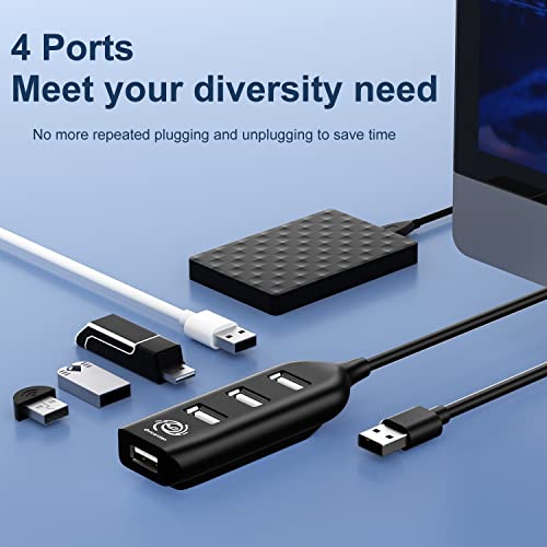 4-Port-USB-hub-4-in-1-Multiport-USB-Splitter-Universal-USB-Hub-20-for-Laptop-PC-480-Mbps-High-Speed-Data-Transfer-USB-Port-Compatible-with-Windows-PC-Mac-Printer-Flash-Drive-Card-Reader-MP34