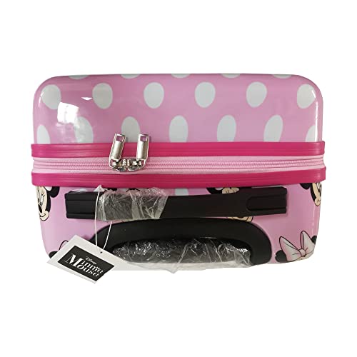 Minnie Mouse 20 Inches Kids Luggage Hardside Tween Spinner Carry-On Rolling Suitcase For Kids #TOP6