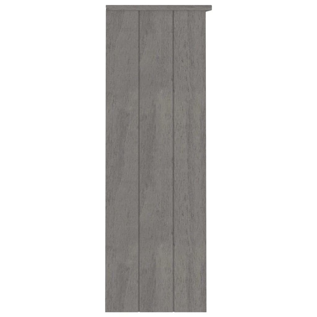 HAMAR, armadio da giardino per ufficio, camera da letto, 85 x 35 x 100 cm, in legno massiccio