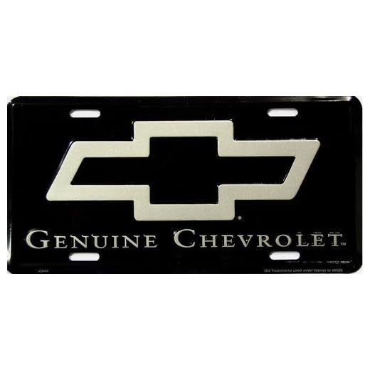Hangtime Genuine Chevrolet License Plate