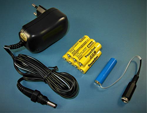 Preisvergleich Produktbild AAA Micron Batterie - Netzteil Adapter - Universal Set 3-12V