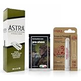 Astra Kit Rasatura Tradizionale, 100 Lamette Superior Platinum Double Edge, Matita Emostatica Osma 12g, Prebarba The Goodfellas' smile Dawn of Glory 5ml
