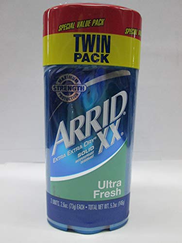 Desodorante antitranspirante Arrid XX sólido Ultra Fresh 2.6 oz pack de 2 miniatura 1