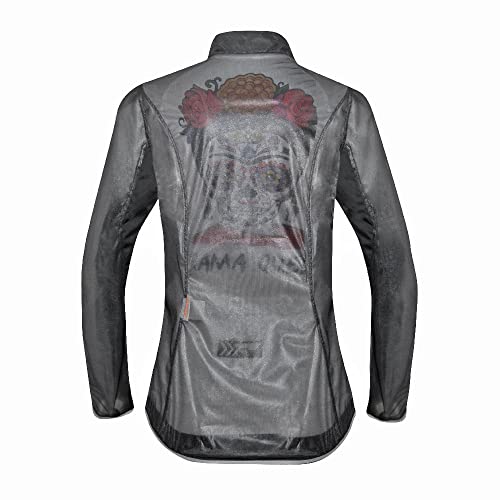 prolog cycling wear Damen Regenjacke Radfahren wasserdicht atmungsaktiv elastisch schwarz XXS bis XXXL Cover
