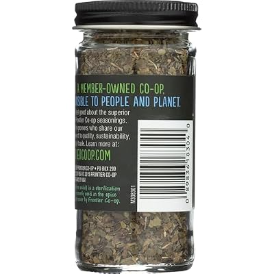 Frontier Organic Sweet Basil Spice - Leaf Flakes - 0.56 Ounces