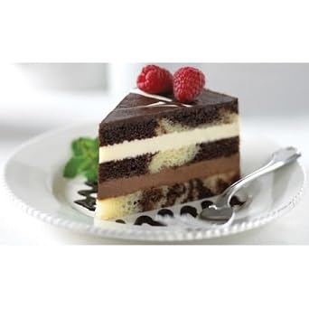 The Original Cakerie 24 Cut Super Size Tuxedo Truffle Mousse Dessert Cake -- 2 per case.