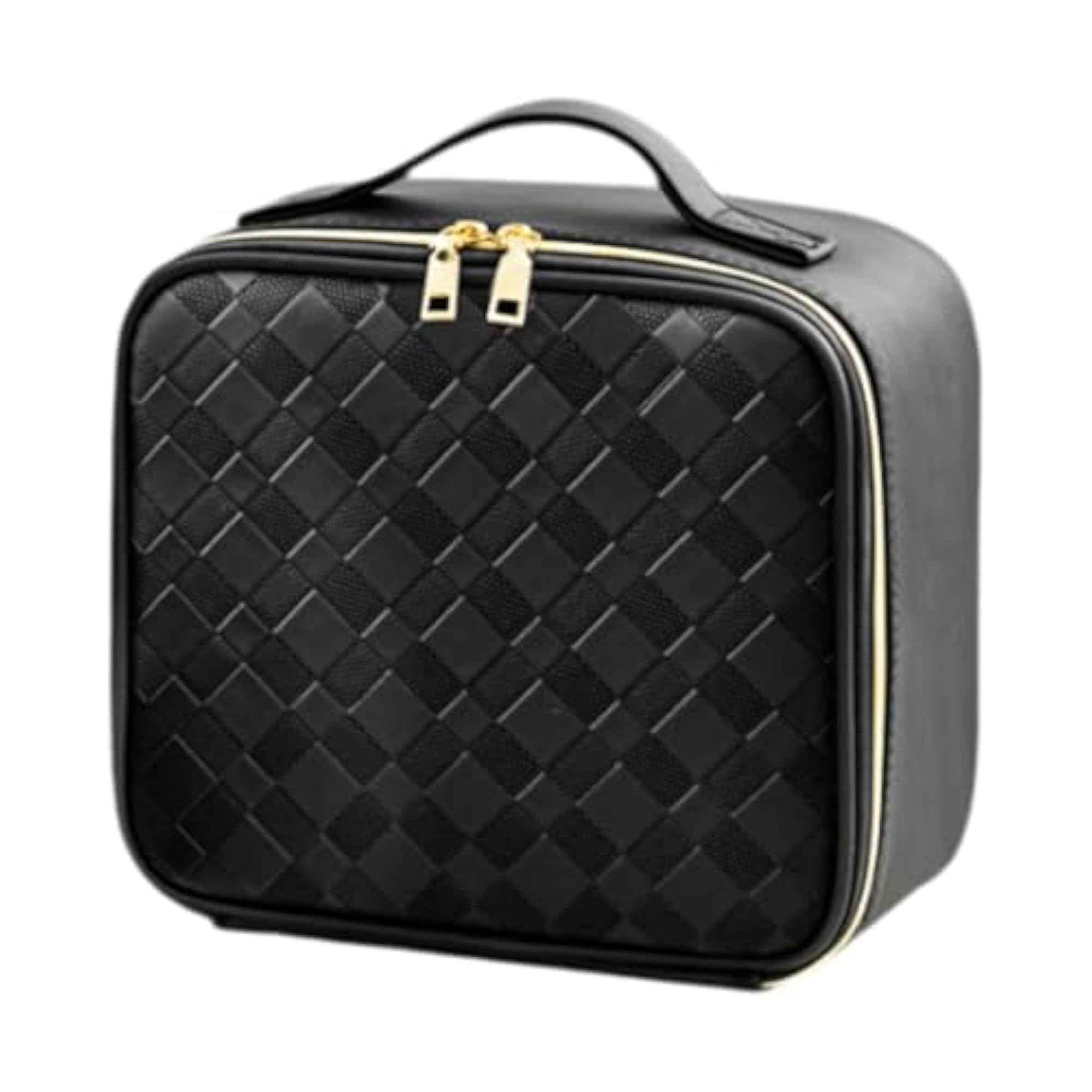 Makeup Bag with LED Mirror, Waterproof Organizer Gift