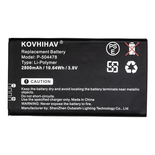 P-504478 Battery for ADT Command Secondary Color Touchscreen Keypad