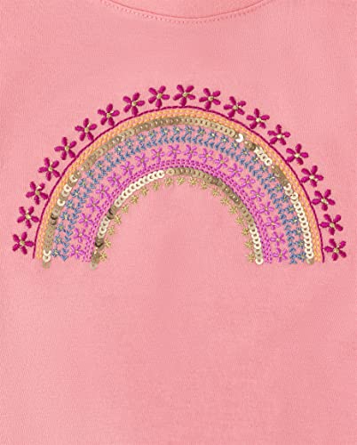 The Children's Place Girls' 4 Pack Short Sleeve High Low T-Shirt3