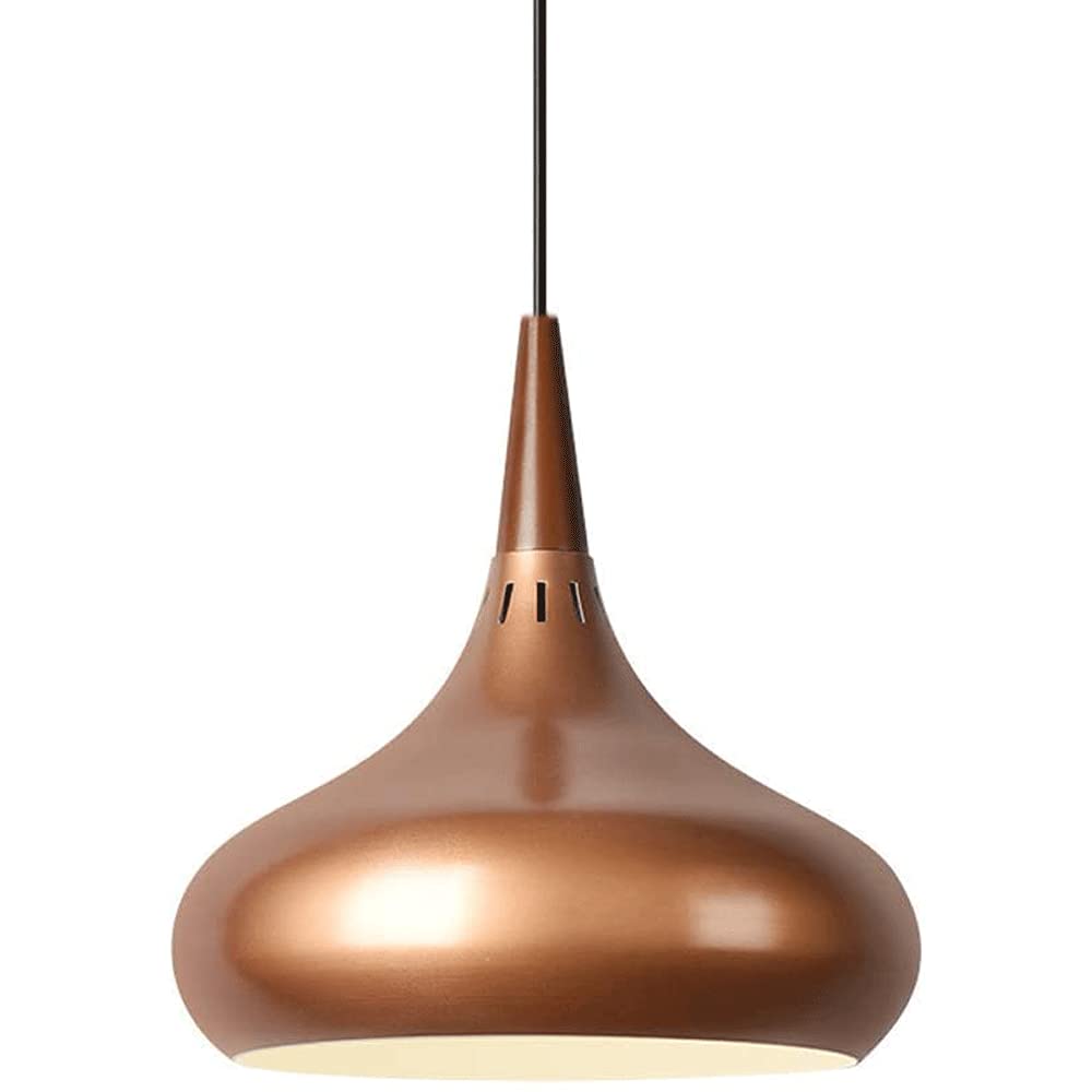 Middle Pendant Lighting Modern Style Chandelier E26 Aluminum Lampshade Pendant Light Indoor Hanging Light Fixture Adjustable Hanging Fixture For Dinning Room Bedroom Kitchen(11in/28cm 5 Colors)