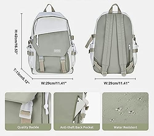 Sac d'école léger ZONTO avec compartiment pc portable ergonomique