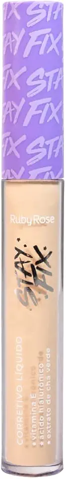 Corretivo Líquido Stay Fix - HB9122 - C02 - RUBYROSE 3,9ml