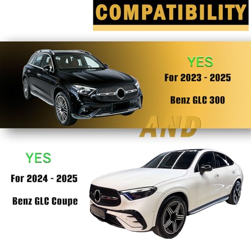 Estribos laterales para Mercedes-Benz GLC 300 X254 2023-2025 miniatura 2