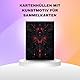 Sammelkartenhüllen für MTG, TCG & Sportkarten – 100 Stück – 66 x 92 mm – Kristallklare Vorderseite & Glänzende Art-Rückseite – Deck Protector Sleeves - Schwarz