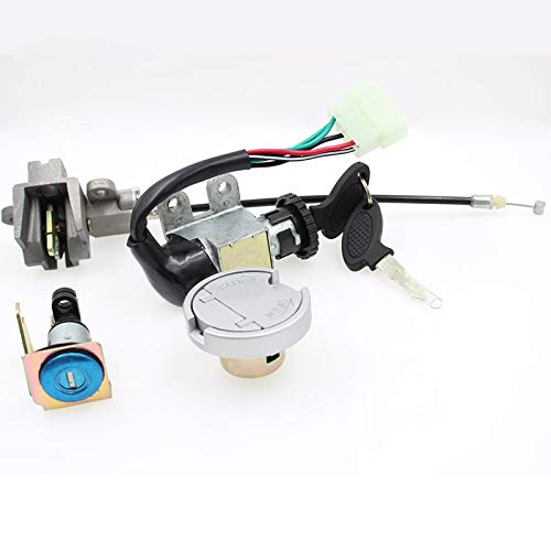 phk☆ PROCNC 5 Pin Key Ignition Switch Lock Harness for Taotao