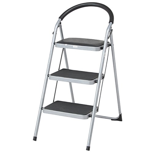 不二貿易 ステップチェアー3段 踏み台 脚立 45092