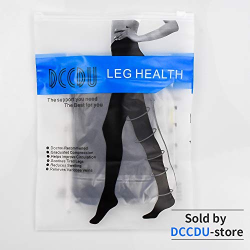 Dccdu Thigh High Compression Stockings, Firm Support 20-30 Mmhg Gradient Compression With Silicone Band For Women & Men - Medical Support Hose Treatment Varicose Veins Swelling #TOP5