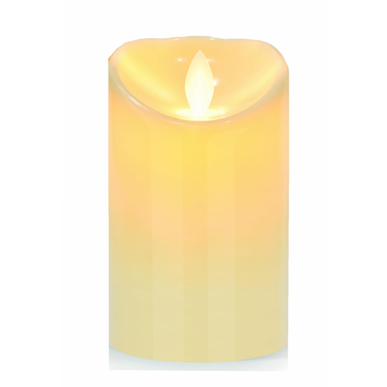 QHYKTea Light, Battery Operated Flameless Flickering LED Tealights, Realistic and Bright Flickering, Pack of 24, Fake Candle in Warm White Candle for Wedding, Festivals, Outdoor, Gift